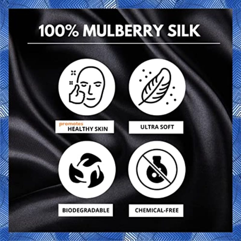 100% Mulberry Silk Sleep Mask - Image 4