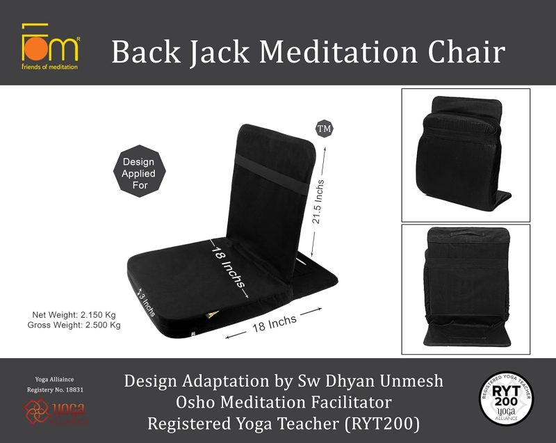 Back Jack Meditation Chair - Image 3