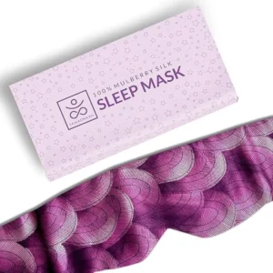 100% Mulberry Silk Large Sleep Mask with Gift Box