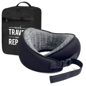 Memory Foam Neck Pillow with Chin Support