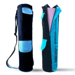 Yoga Mat Bag - Full Zip Carrier Bag with Pockets and Adjustable Strap