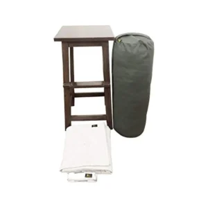 Restorative Yoga Kit (Tall Stool & Bolster)