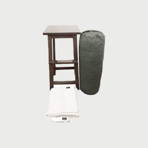 Restorative Kit (Tall Stool & Bolster) Prop for Yoga asana and Restorative Yoga (RY-3)