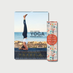 Yoga Poster Series - Top 362 Best Yoga Poses Poster - Relieve Stress, Increase Flexibility
