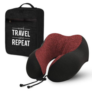 Memory Foam Travel Neck Rest Support Pillow
