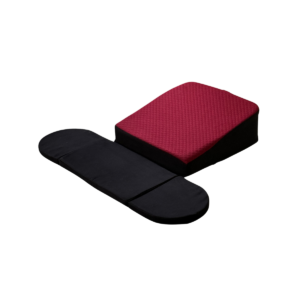 ZenSlope Pro Seat – Elevated Meditation Cushion to Lift The Spine with Foldable Wings for Ankles
